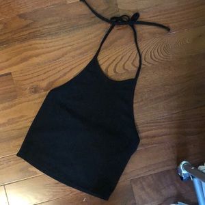 Halter crop top